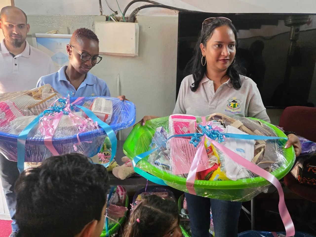 Delivering support through the Baby Hamper Drive