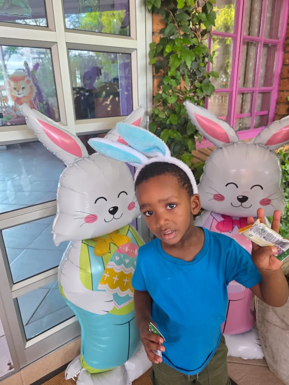Sharing Easter cheer at AOT