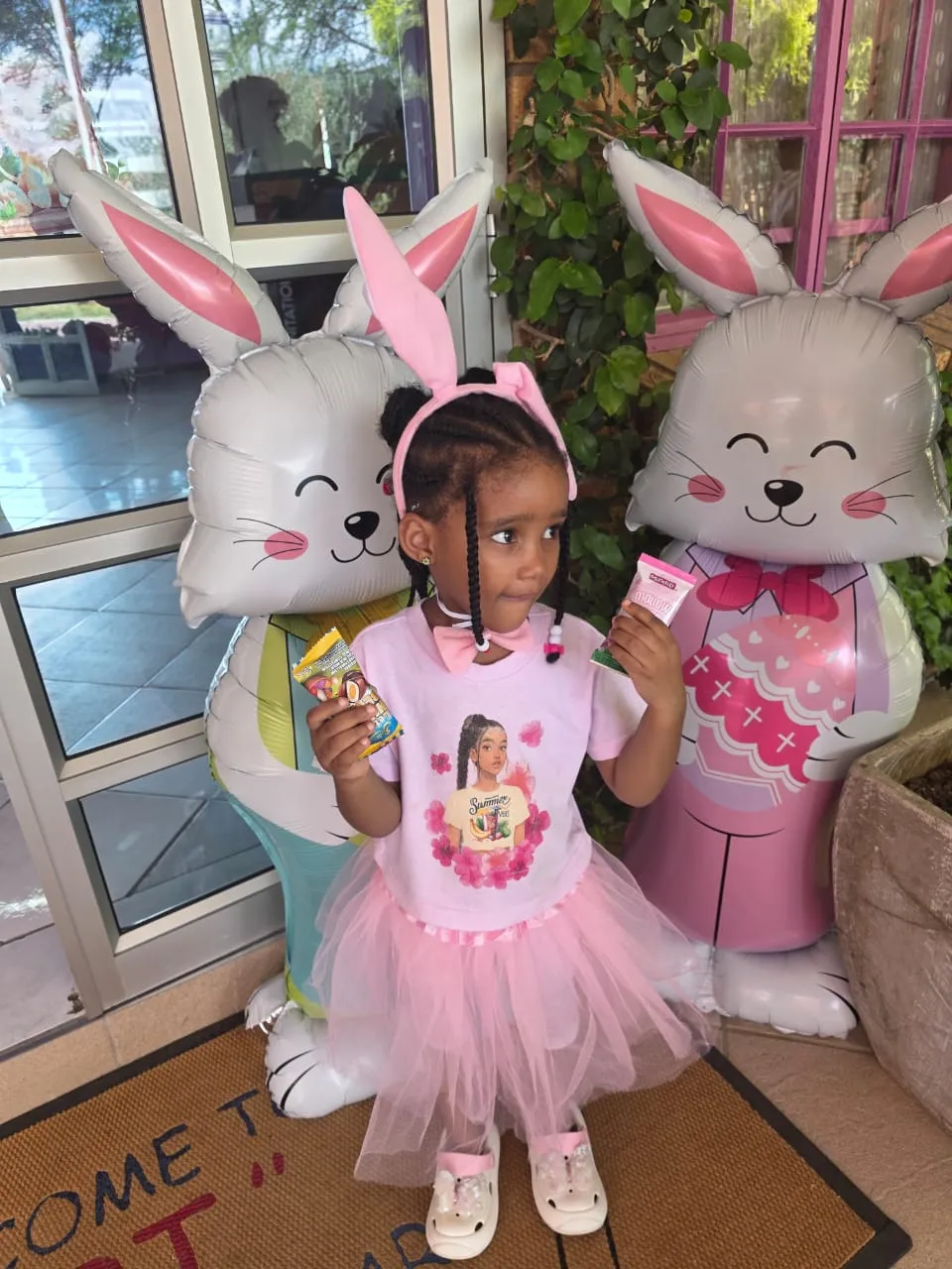 Smiles during the AOT Easter celebration